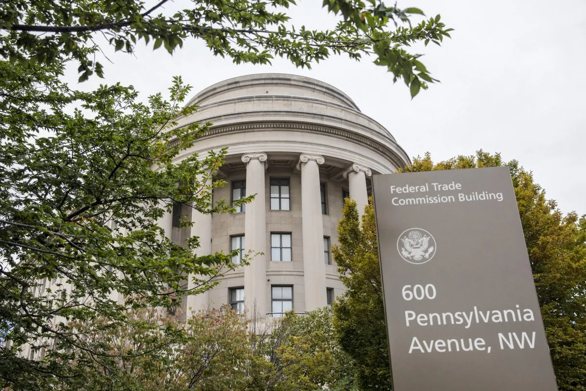 The Federal Trade Commission Building in Washington, on Sept. 22, 2017. (Samira Bouaou/The Epoch Times)