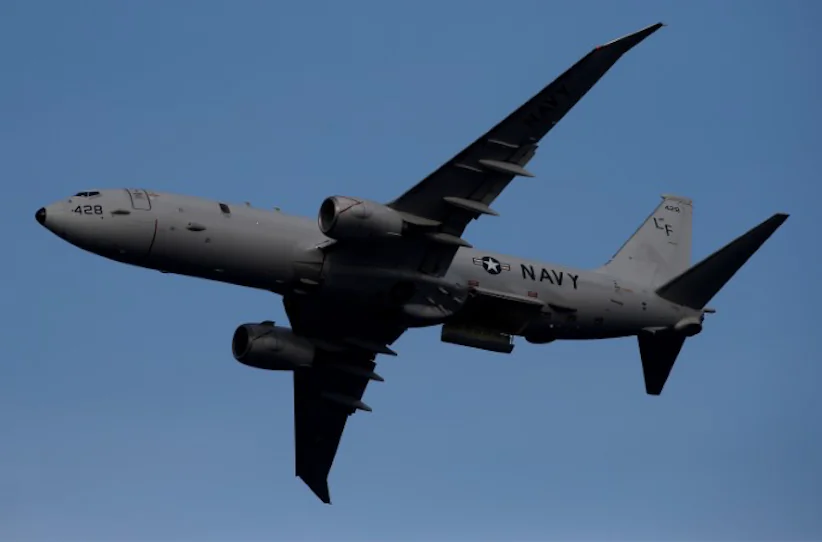 A U.S. Navy Boeing P-8A Poseidon maritime patrol aircraft takes part in the Malta International Airshow at SmartCity Malta outside Kalkara, Malta, Sep. 23, 2017. (Reuters/Darrin Zammit Lupi/File Photo)