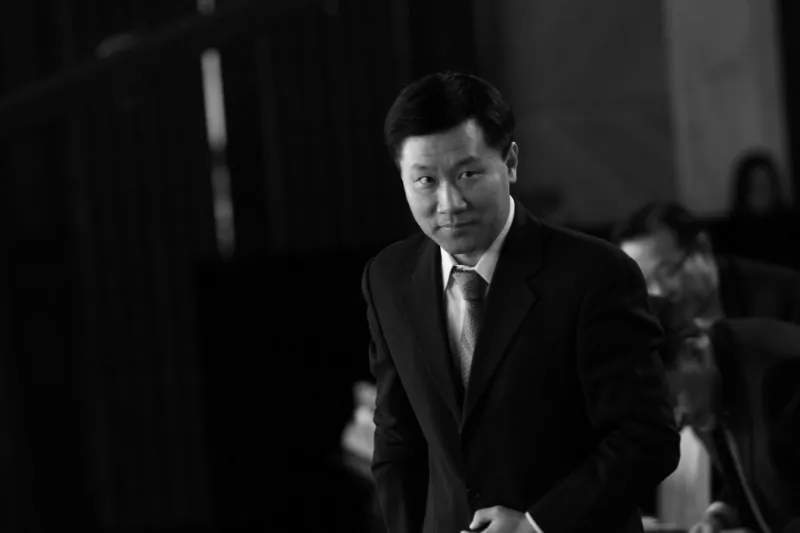 Yao Gang, vice chairman of China Securities Regulatory Commission (CSRC), attends a forum in Beijing, on November 25, 2013. (Stringer/Reuters)