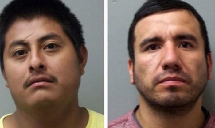 Yoni Aguilar, left; Israel Palomino; right. (Madison County Sheriff's Office)