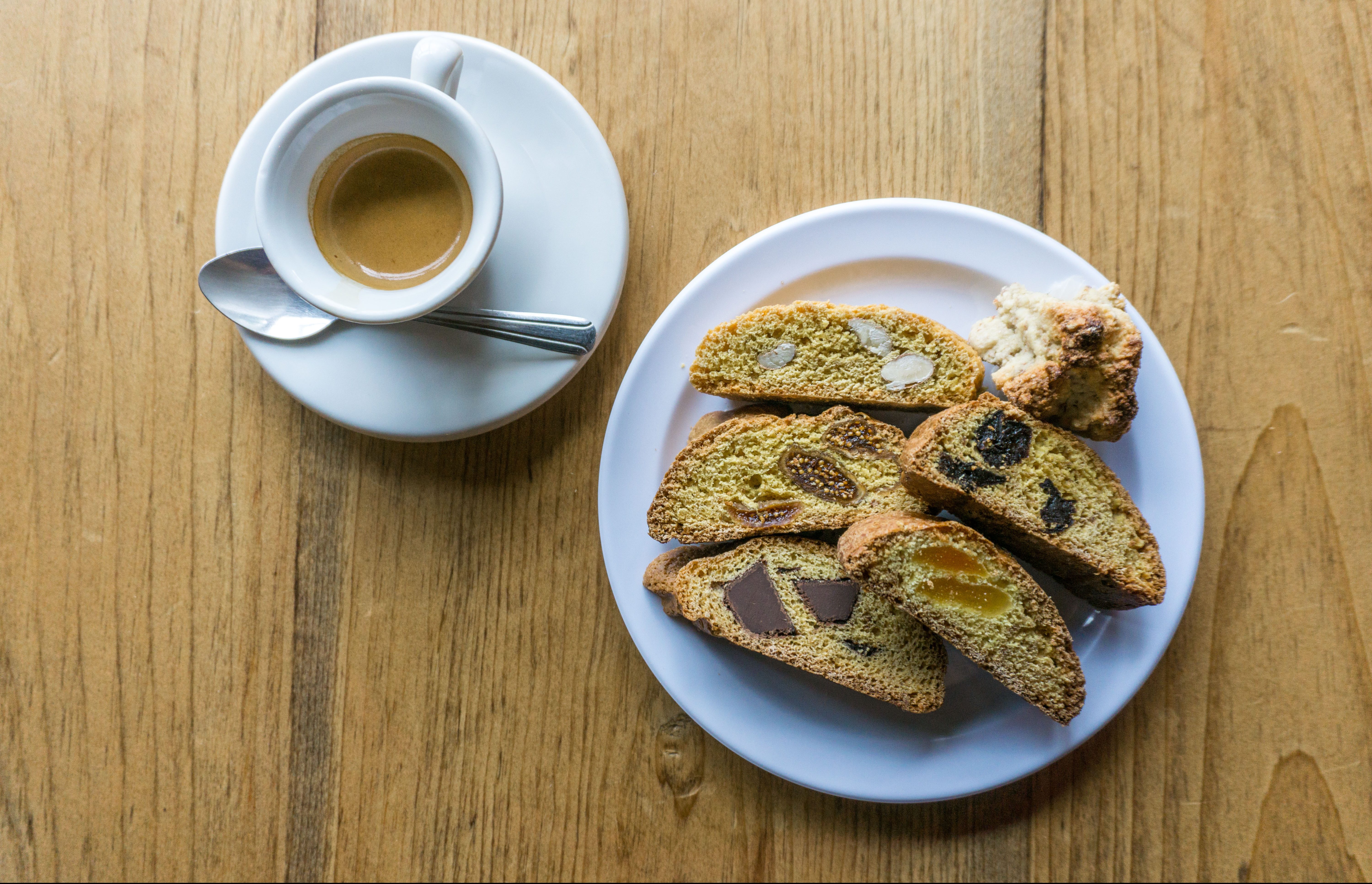 Stefano Canturi's gilded espresso cups, bought in Paris at the