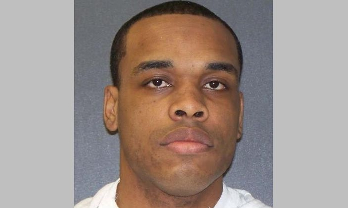 Death Row inmate Christopher Young is shown in this undated handout photo provided July 16, 2018. Texas Department of Criminal Justice/Handout via REUTERS