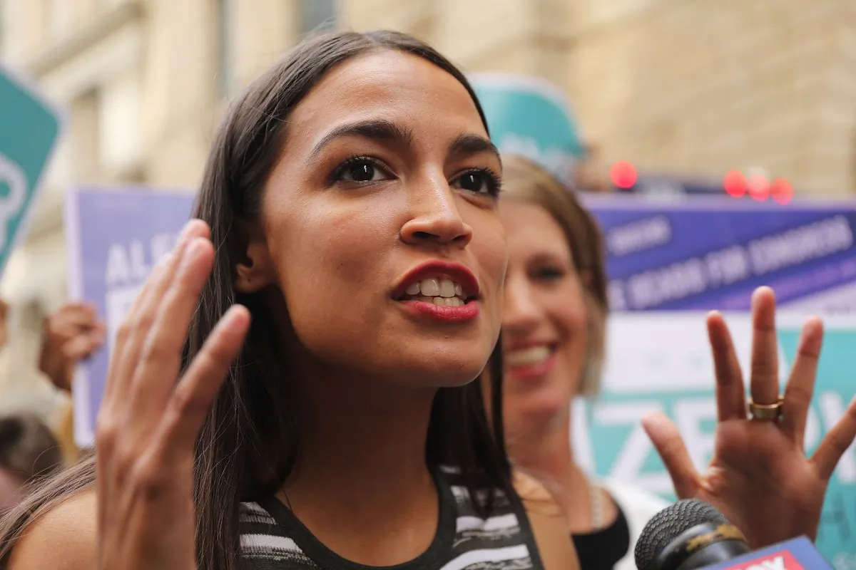 Congressional nominee Alexandria Ocasio-Cortez on July 12, 2018 in New York City. (Spencer Platt/Getty Images)