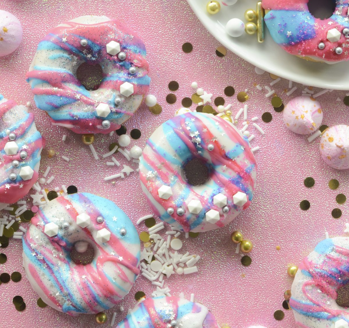 Unicorn Universe Baked Donuts. (Rachel Johnson)