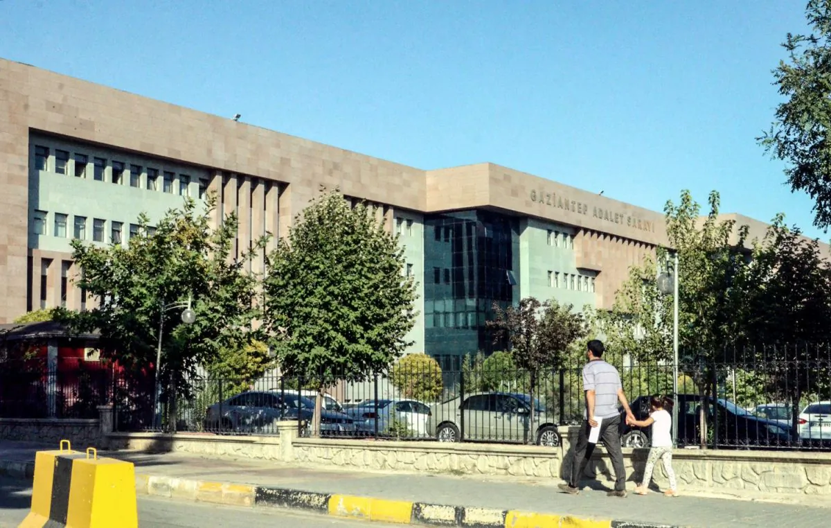 This picture is taken on September 28, 2017 shows a general view of the courthouse in Gaziantep, southern Turkey. An Australian jihadist detained by Turkey last year on charges of joining the Islamic State (IS) extremist group in Syria was on trial on September 28 on charges of membership of the organisation. Neil Prakash, who was detained one year ago in Turkey close to the Syrian border, is jailed in the Gaziantep region of southern Turkey. However his trial, which got underway earlier this year, is being held in the neighbouring Kilis region with Prakash being cross-examined via video link. (AFP/Getty Images)