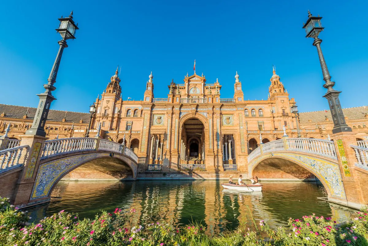 Seville's Plaza de España built in 1928. (Seville Tourism)