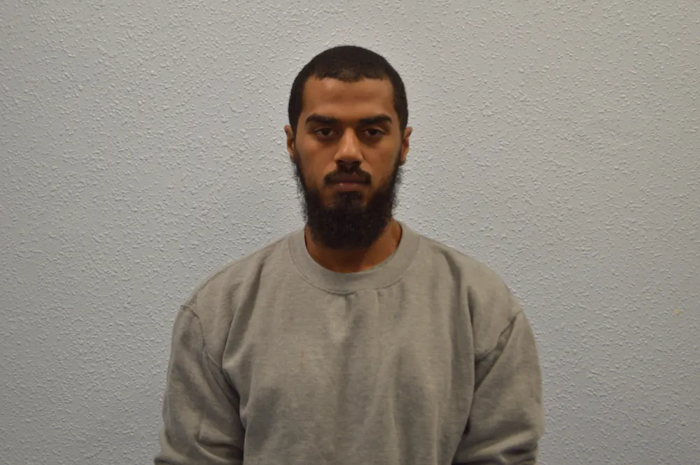 Khaled Ali, a British man who had made bombs for the Taliban in Afghanistan and was plotting an attack near London's parliament was jailed for life with a minimum term of 40 years at the Old Bailey court on July 20, 2018. (UK Metropolitan Police)