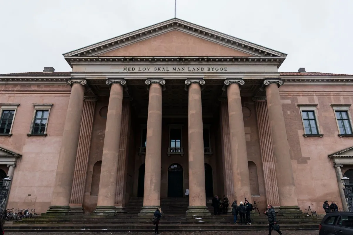 A general view of the Copenhagen City Court in Denmark on March 21, 2018. (Martin Sylvest/AFP/Getty Images)