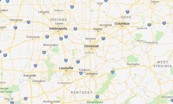 Officials in Indiana say a three-month-old boy died after he was left inside a hot car outside his mother’s workplace on July 23, 2018. (Google Maps)