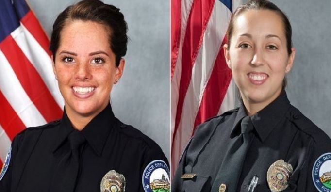 Courtney Brown, left, and Kristee Wilson. (Roswell Police Department)