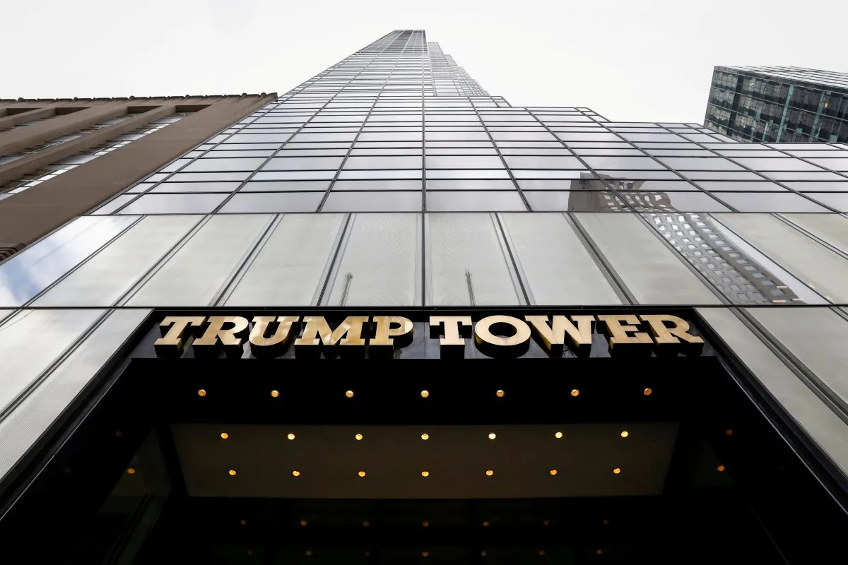 Trump Tower on 5th Avenue is seen in New York City, U.S., April 10, 2018. (Reuters/Brendan McDermid/File Photo)