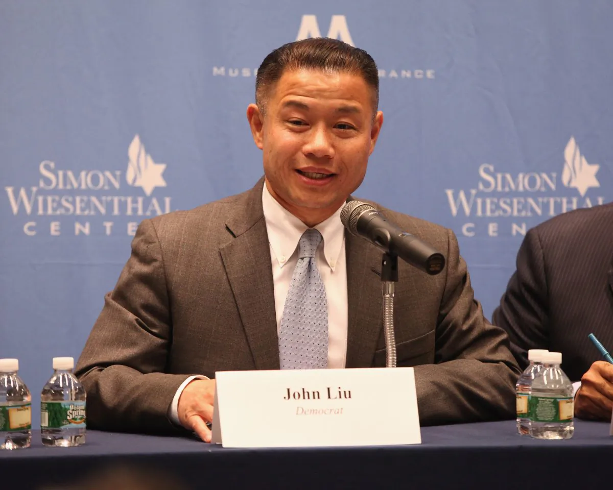 Former city comptroller John Liu attends The New York City Mayoral Forum on Cultural Sensitivity & Tolerance at the Museum of Tolerance on August 14, 2013 in New York City.  (Taylor Hill/Getty Images)