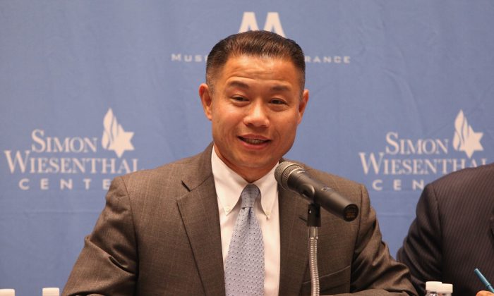Former city comptroller John Liu attends The New York City Mayoral Forum on Cultural Sensitivity & Tolerance at the Museum of Tolerance on August 14, 2013 in New York City.  (Taylor Hill/Getty Images)