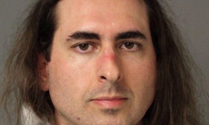 Jarrod Ramos, suspected of killing five people at the offices of the Capital Gazette newspaper office in Annapolis, Maryland, U.S., June 28, 2018 is seen in this Anne Arundel Police Department booking photo provided June 29, 2018.    (Anne Arundel Police/Handout via Reuters)