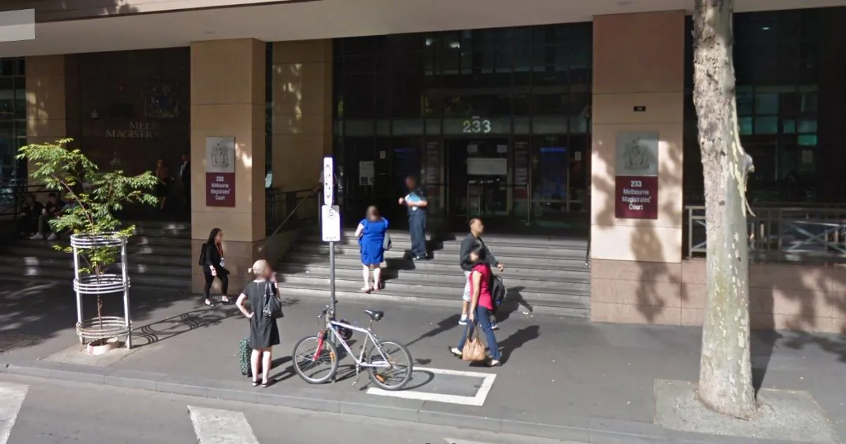 Photo of the Melbourne Magistrate's Court on November 17, 2018. (Google Street View)
