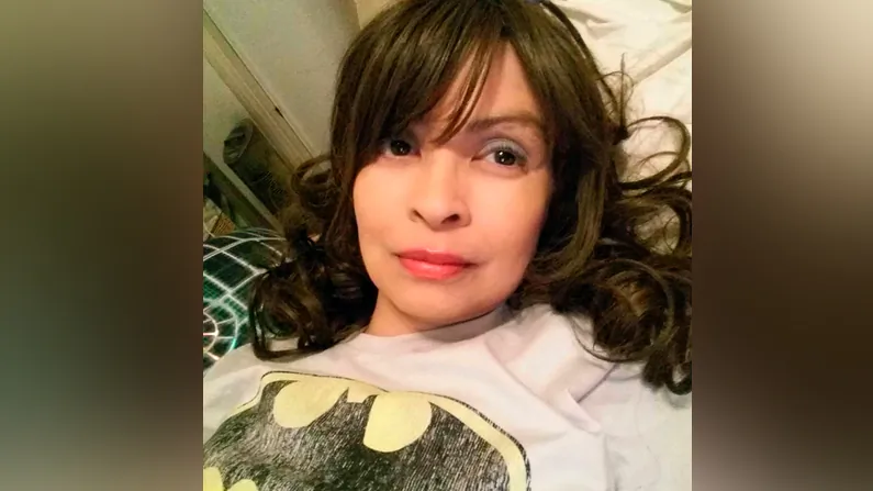 This undated self-portrait posted on Instagram shows actress Vanessa Marquez. (Vanessa Marquez via AP)