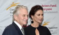 Catherine Zeta-Jones Posts a Picture of When She First Met Michael Douglas
