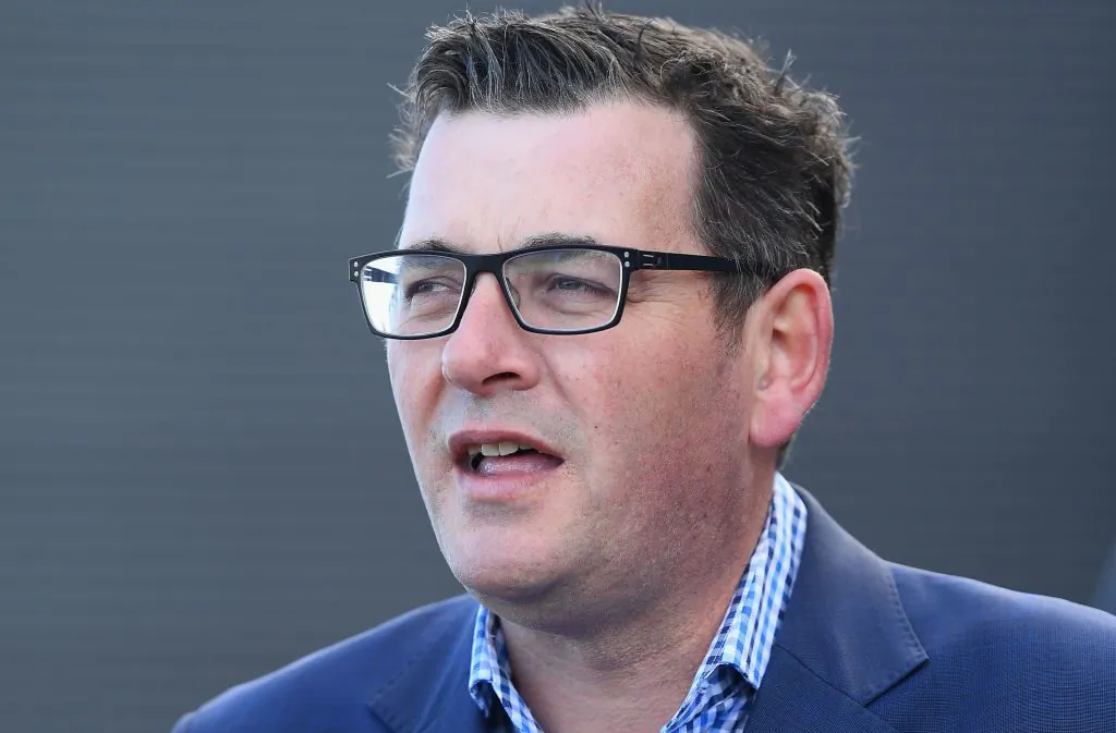 Premier, Daniel Andrews speaks during a media opportunity in Melbourne, Australia, on July 17, 2018. (Quinn Rooney/Getty Images)