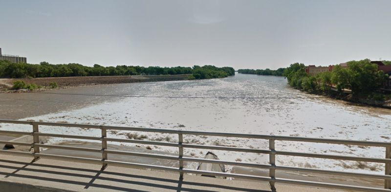Kansas river woman drove car, killing 2 kids