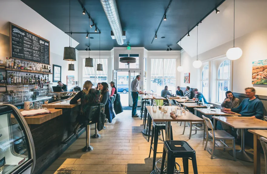 The Butcher and Baker Cafe is a lively spot frequented by locals and travelers alike. (Courtesy of Butcher & Baker)