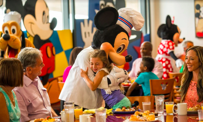 Meeting Mickey is an unforgettable experience. (Courtesy of Disney)