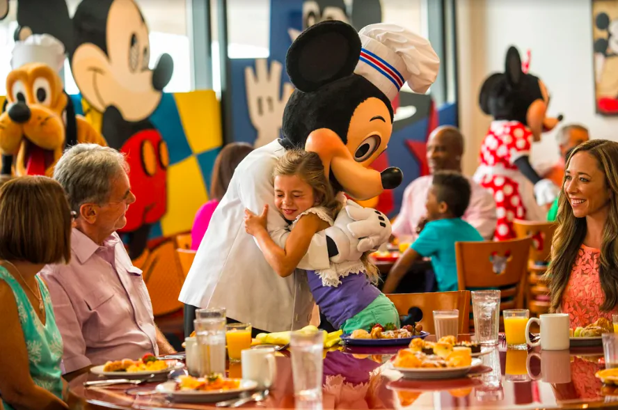 Meeting Mickey is an unforgettable experience. (Courtesy of Disney)