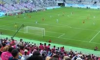 North and South Korean Workers Hold Friendly Soccer Match in Seoul