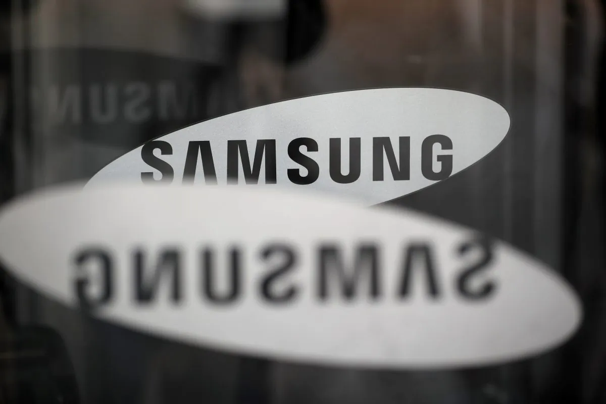 The Samsung logo is seen in Seoul, South Korea, March 23, 2018. (Reuters/Kim Hong-Ji)