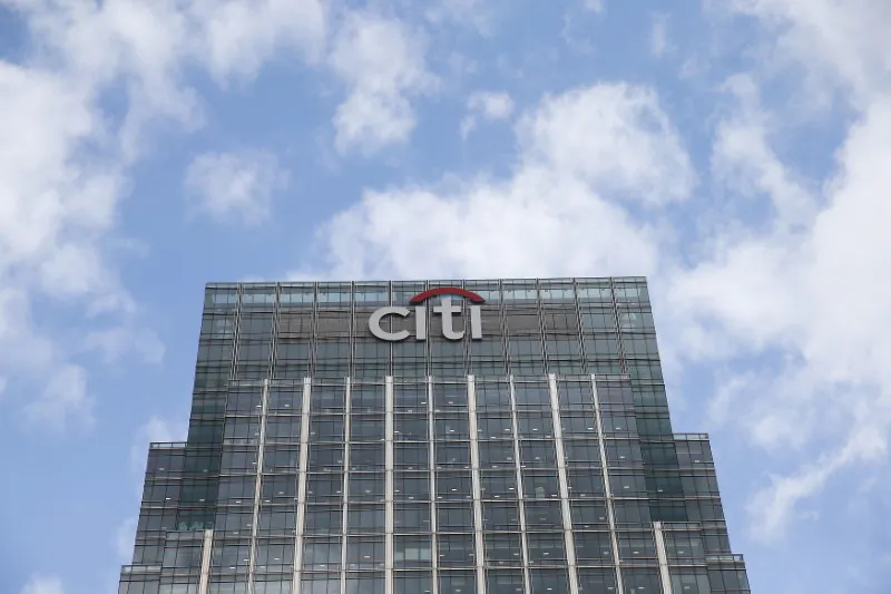 A Citigroup office is seen at Canary Wharf in London, Britain May 19, 2015. (REUTERS/Suzanne Plunkett)
