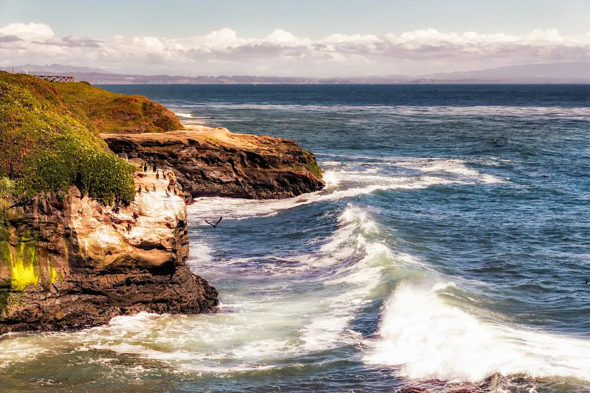 Natural Bridges State Beach in Santa Cruz, Calif. ("Untitiled Waves" by mLu.fotos/Flickr[CC BY 2.0 (ept.ms/2haHp2Y)])