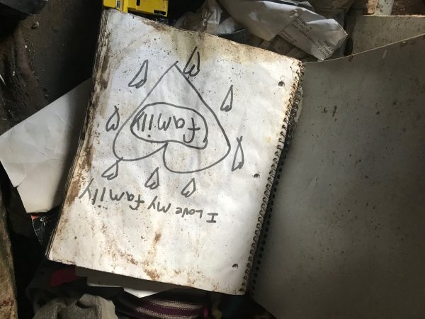 Personal articles at the compound near Amalia, N.M., on Aug. 10, 2018, where 11 children were taken in protective custody after a raid by authorities.
