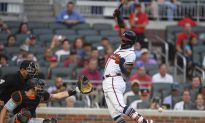 MLB Recap: Braves’ Acuna Plunked, Hurt in Testy Win
