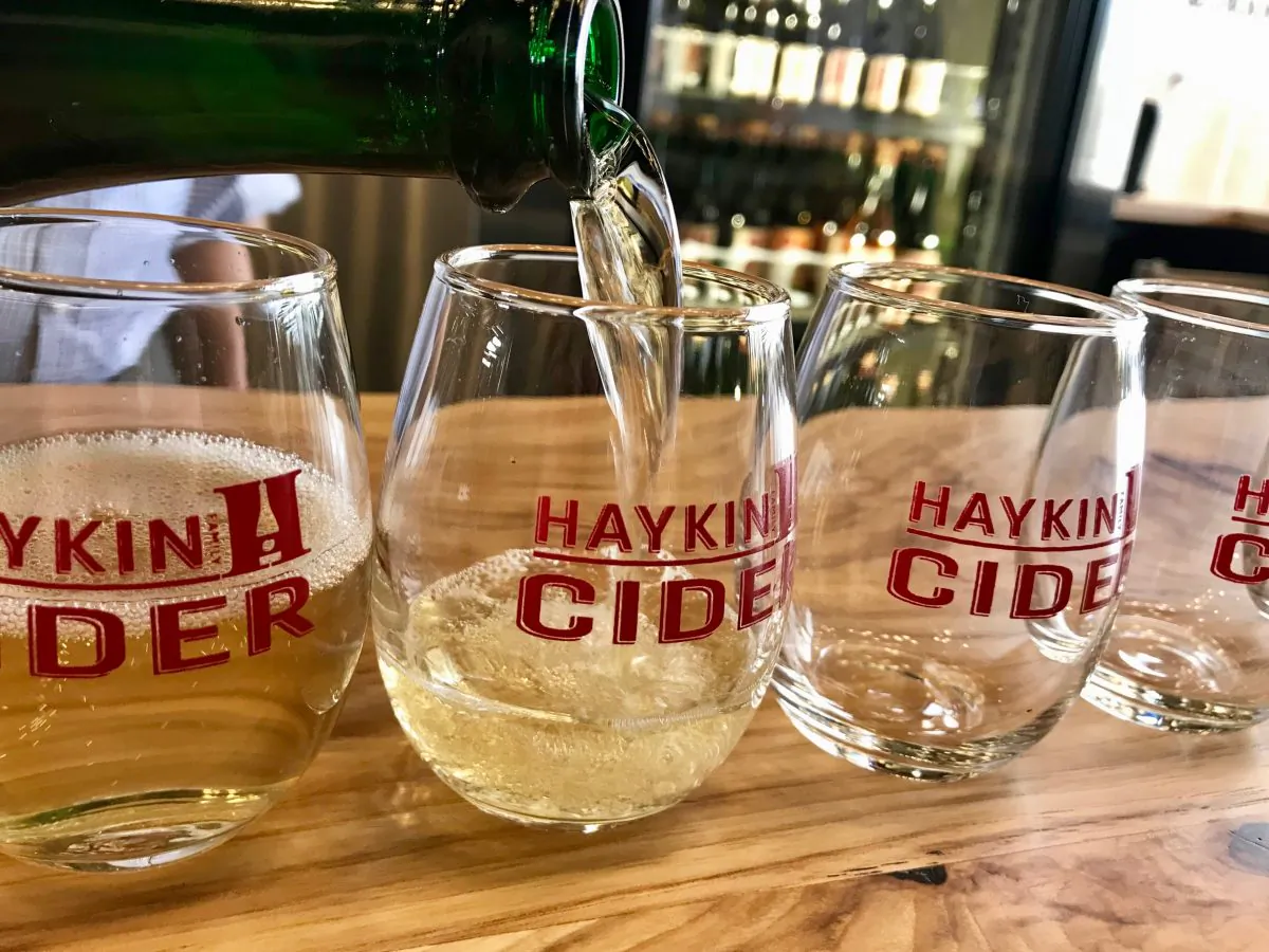 The Haykins seek out the best apples to make their ciders. (Sara Schiffer)