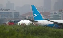 Plane Skids Off Rainy Manila Runway, Rips Off Engine, Wheel