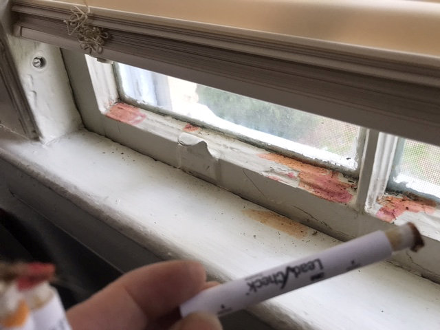Swab tests at residences in Fort Benning.