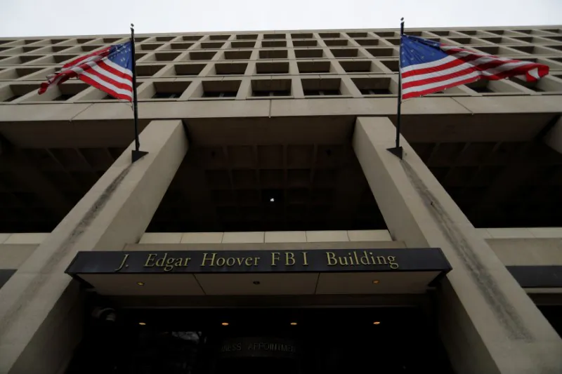 The J. Edgar Hoover Federal Bureau of Investigation (FBI) Building in Washington, D.C. on February 1, 2018 (Jim Bourg/Reuters)