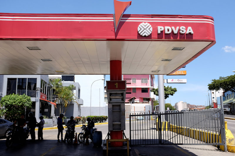 Gas station venezuela