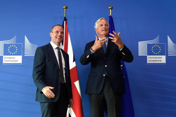 Raad and Barnier meet in Brussels