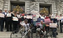 California State Candidates Bike for Office