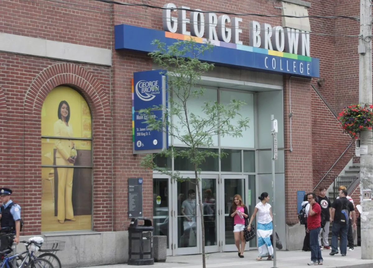 Part of Toronto's George Brown College is seen in this file photo. (The Canadian Press/Colin Perkel)