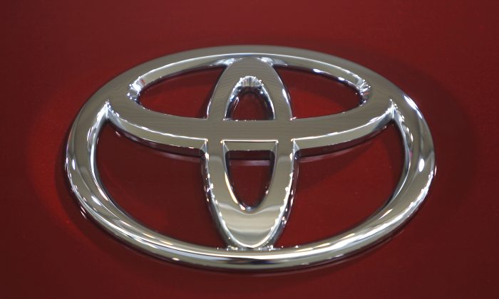 A Toyota Motor Corp logo is pictured in a showroom in Tokyo June 24, 2010.  (Reuters/Yuriko Nakao).