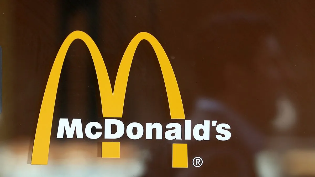 A display for McDonald's Asian Salad in a McDonald's restaurant in Oakbrook, Ill., on June 25 2006. (Tim Boyle/Getty Images)