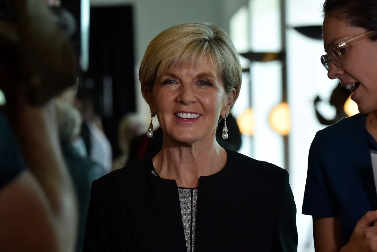 Julie Bishop, former Australian foreign minister. (Michael Masters/Getty Images)