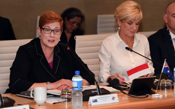 Australia's new Minister of Foreign Affairs Marise Payne