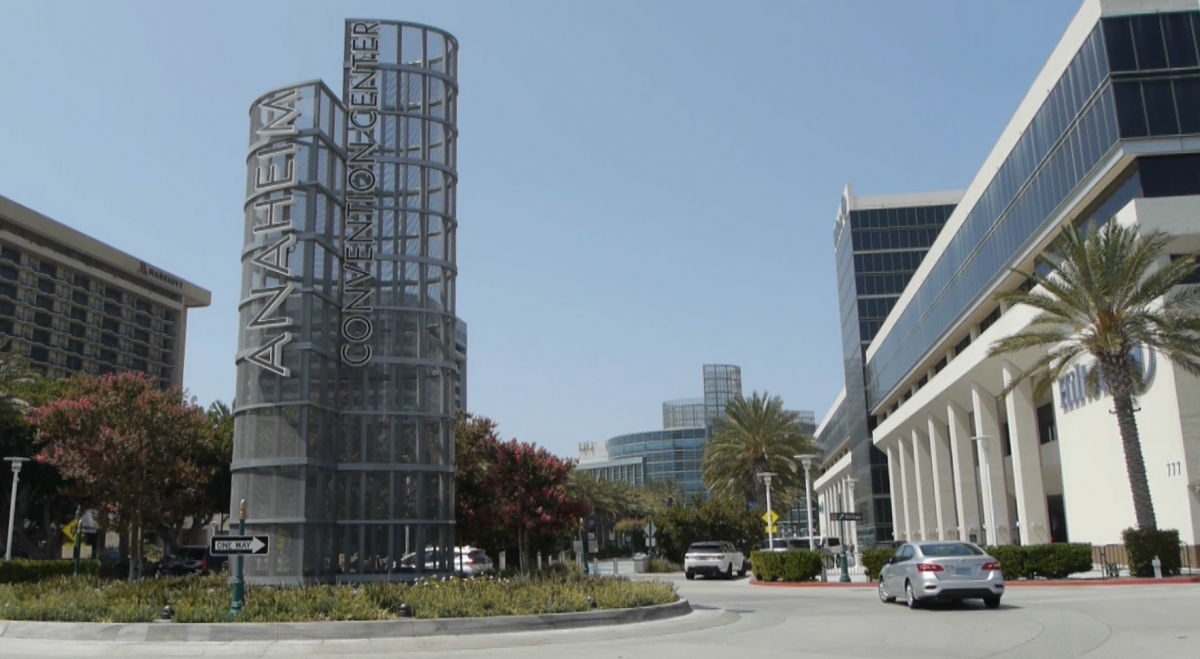 Anaheim Convention Center Holds First Event Since Start Of Pandemic