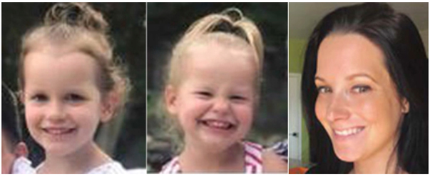 from left, Bella Watts, Celeste Watts and Shanann Watts. (The Colorado Bureau of Investigation via AP)