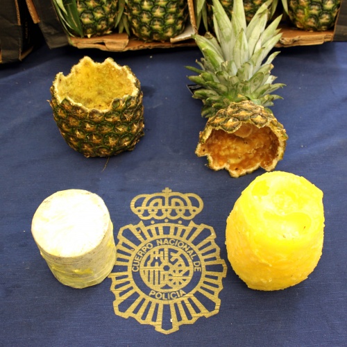 Cocaine in a pineapple