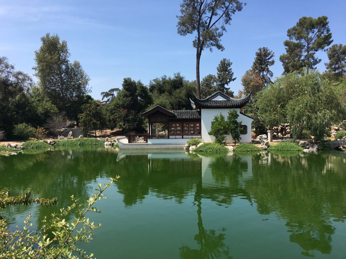The Chinese Garden at the Huntington Library in San Marino, California on August 28.  (Linda Jiang/The Epoch Times)