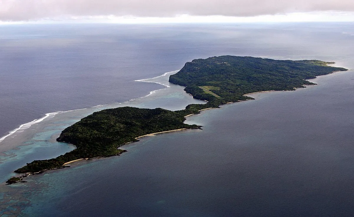 The secluded resort island of Wakaya in Fiji on May 9, 2006. (Torsten Blackwood/AFP/Getty Images)