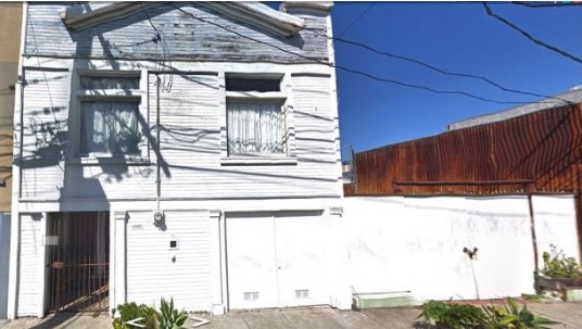 The home where the headless body was found